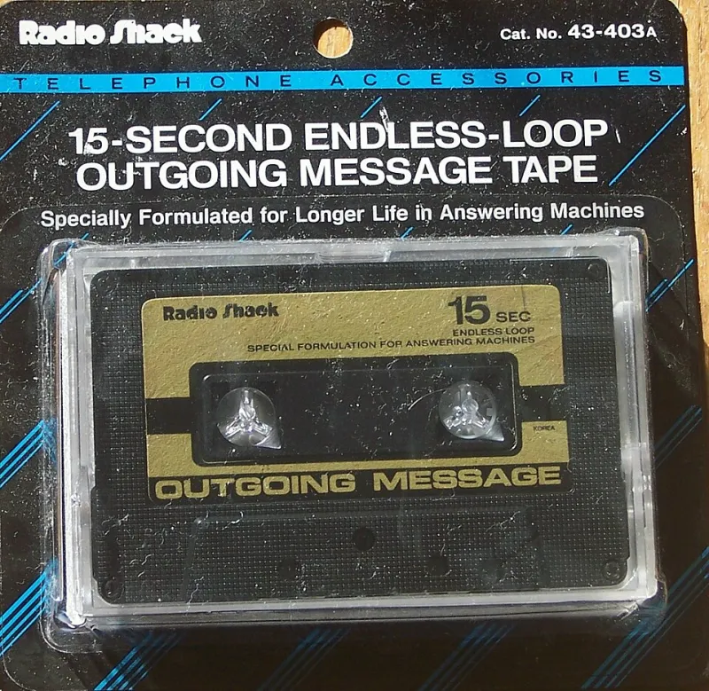 Thirty Seconds of Tape and a Machine the Size of a Toaster: When Missing a Call Meant Missing Everything