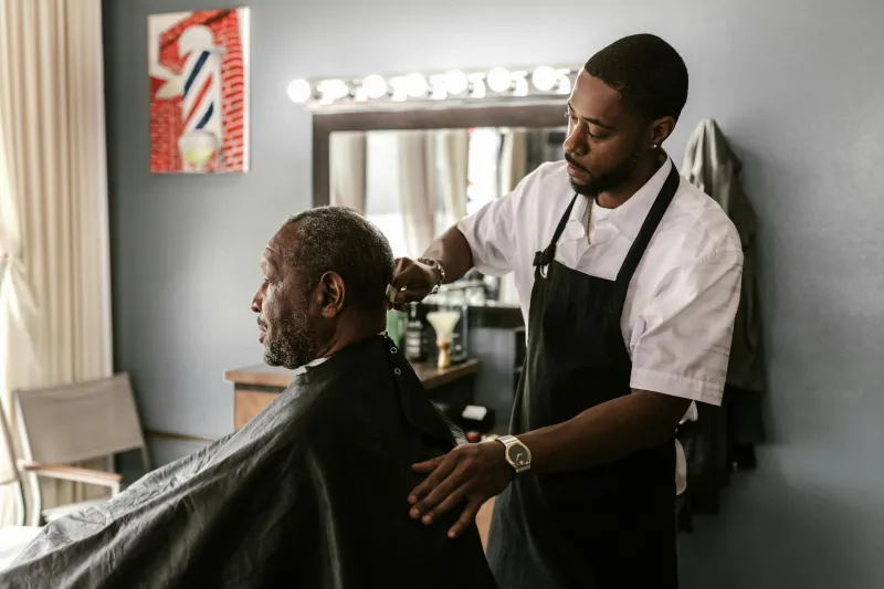 Where Men Solved Life's Problems One Snip at a Time: How America's Barbershop Lost Its Soul